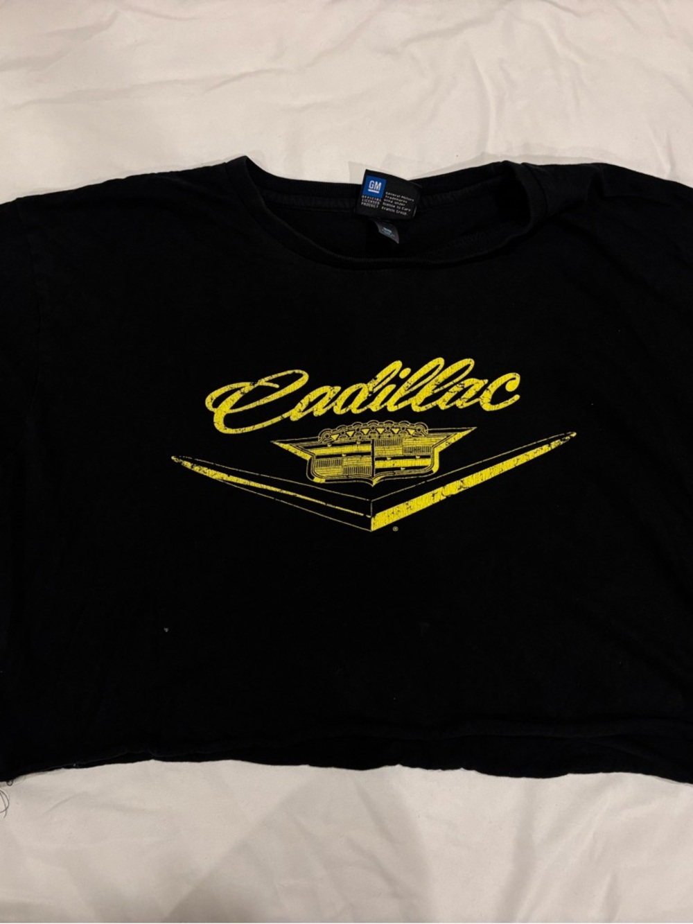 Vintage Cadillac Black/Yellow Graphic Tee